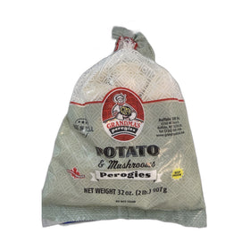 Grandma's Perogies Potato & Mushroom Pierogi 907g (2lb)