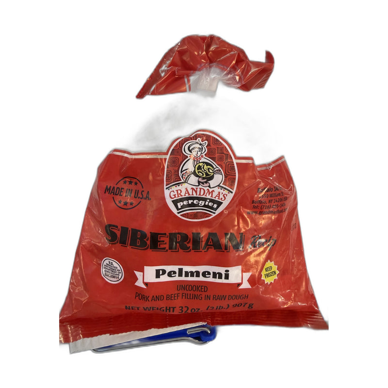 Grandma's Perogies Siberian Pelmeni 32oz | Hamilton Euromarket