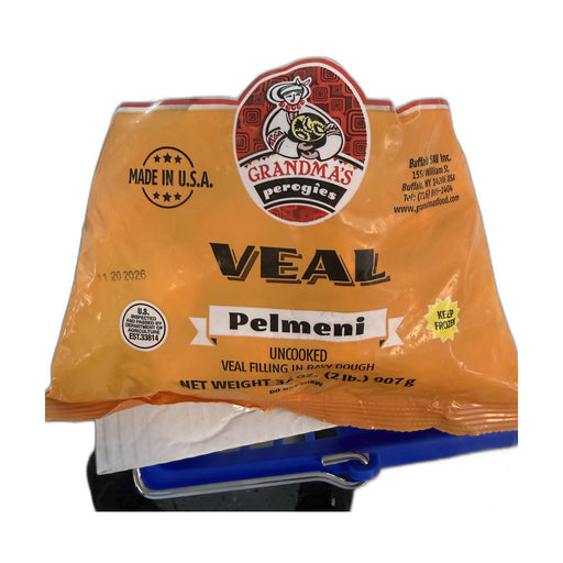 Grandma's Perogies Veal Pelmeni Uncooked 2 lb. (907g) | Hamilton Euromarket