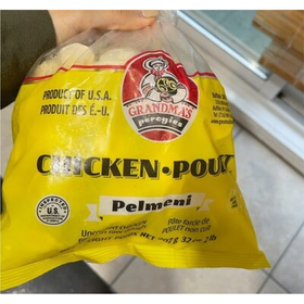 Grandma's Perogies Chicken Pelmeni, Serbian Style 907g (2lb)