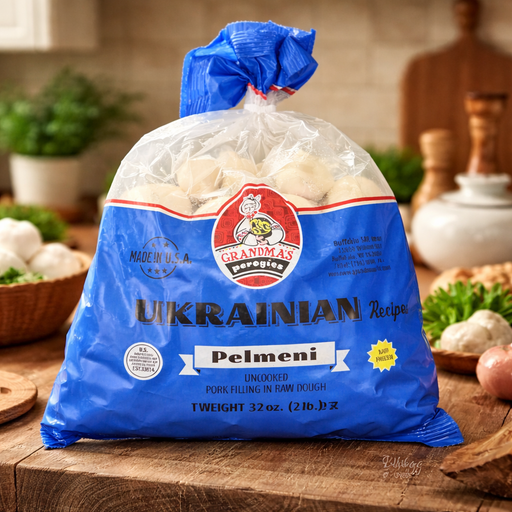 Grandma’s Pierogies Ukrainian Recipe Pelmeni Pork Filling 907g