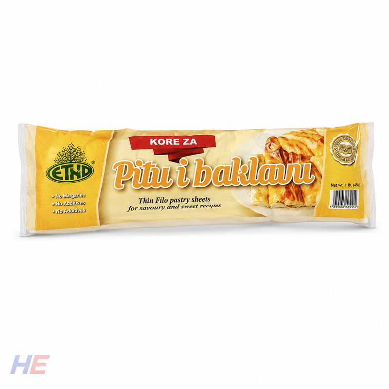 ETNO Filo Dough Pastry Sheets / Kore za Pitu i Baklavu 450g (ETNO)