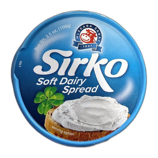 Mlekara Šabac Sirko Soft Dairy Spread, Serbian Cheese 100g (3.5oz) | HE gallery 897523440075 #2