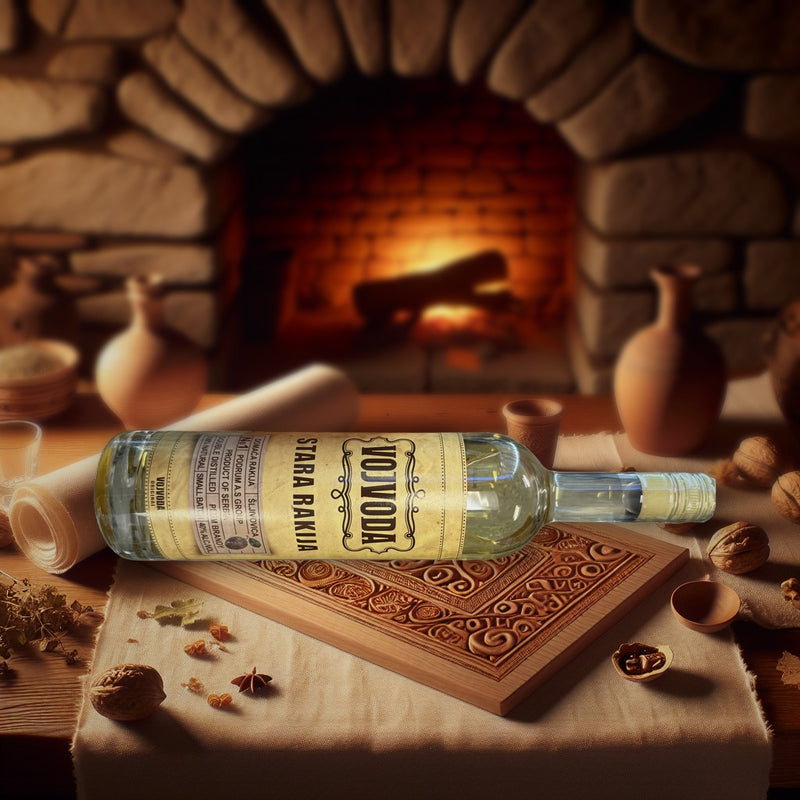 Vojvoda Stara Rakija Original Plum Brandy 40% Alcohol