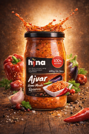 Hina Home Made Ajvar Reserva 690 g — authentic pantry from Croatia | Hamilton Euromarket