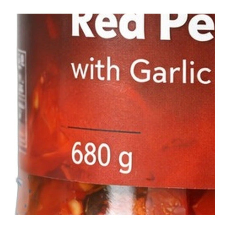 Hina Roasted Red Peppers with Garlic, Croatian Style 680g (24oz) | HE gallery 8975234700588 #3