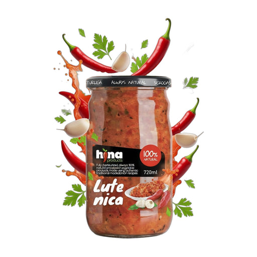 Hina Lutenica Chunky Vegetable Spread 690 g | Hamilton Euromarket