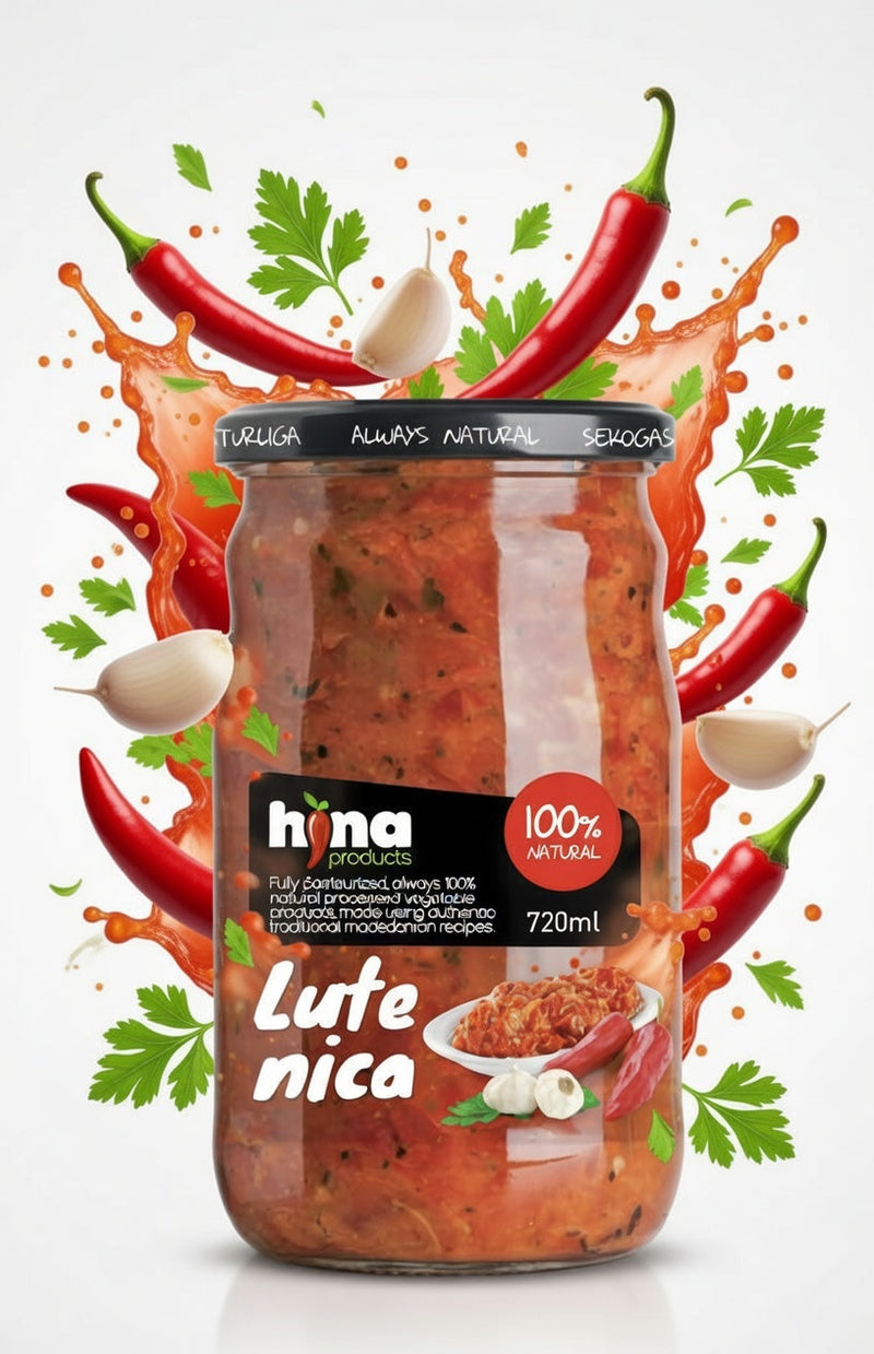 Hina Lutenica Chunky Vegetable Spread 690 g