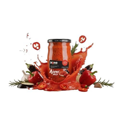 Hina Mild Ajvar Roasted Red Pepper & Eggplant Spread 690 g | Hamilton Euromarket