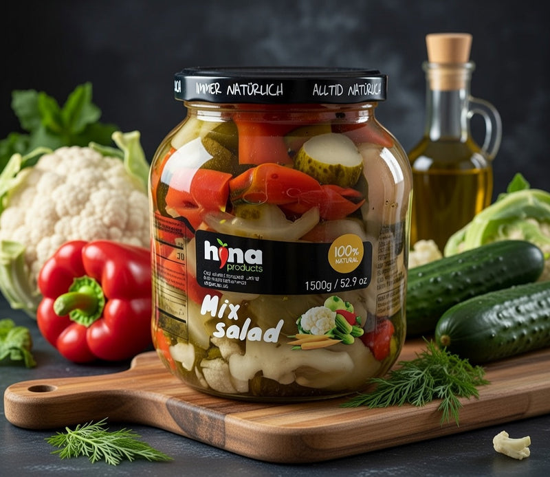 Hina Mix Salad Pickled Vegetables 1700 g