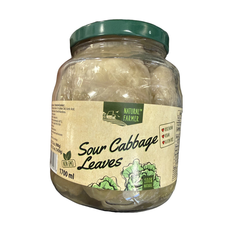 Natural Farmer Sour Cabbage Leaves 1700ml | Hamilton Euromarket