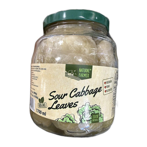 Natural Farmer Sour Cabbage Leaves, Macedonian Pickled 1.7L (57.5fl oz) | HE gallery 897523750068 #2