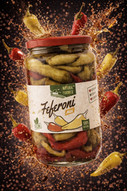 Natural Farmer Feferoni Mild Pickled Peppers 720 ml — authentic pantry from United States | Hamilton Euromarket