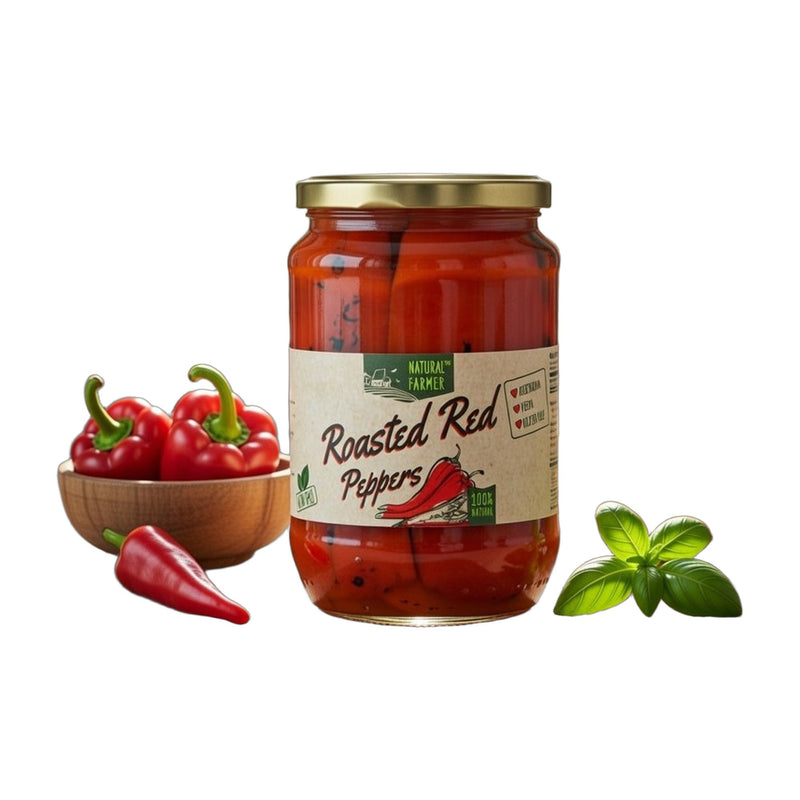 Natural Farmer Roasted Red Peppers 720 g | Hamilton Euromarket