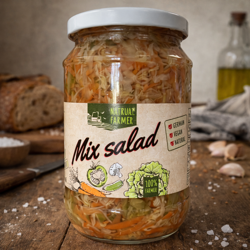 Natural Farmer Mix Salad (Tursija) 720 g