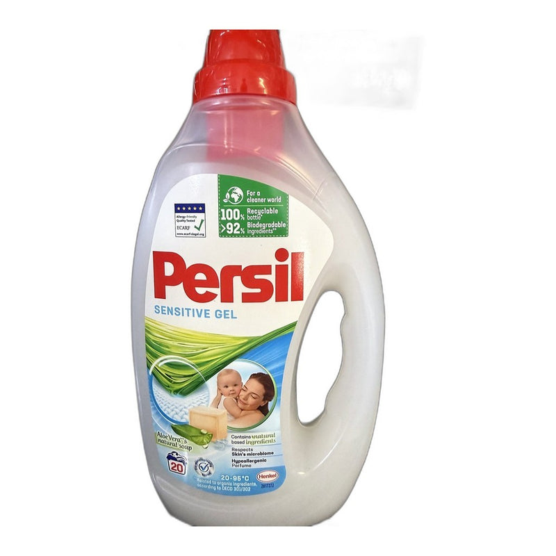 Persil Sensitive Gel Laundry Detergent, German Formula 1L (33.8fl oz) | HE gallery 9000101318814 #2