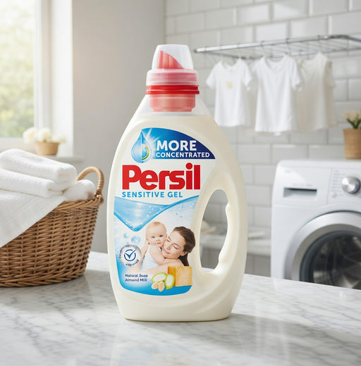 Persil Sensitive Gel Laundry Detergent 1000 ml — authentic home care from Germany | Hamilton Euromarket