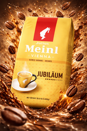 Julius Meinl Jubilaum Whole Bean Coffee Vienna Roast 500g (1.1lb)