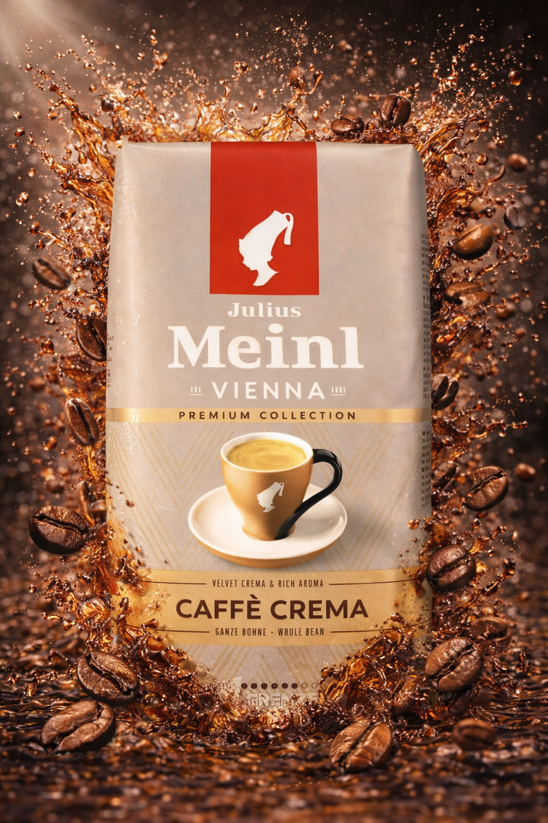 Julius Meinl Caffe Crema Whole Bean Coffee 1 kg