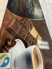 Maitre Truffout Grazioso Dark Chocolate with Espresso Filling 100g