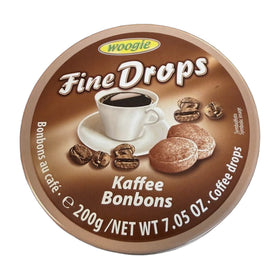 Woogie Coffee Fine Drops Bonbons 200g (7oz)