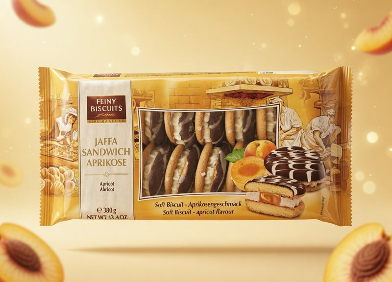 Feiny Jaffa Biscuits Apricot Sandwich 380 g