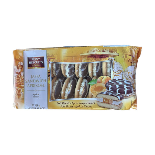 Feiny Jaffa Biscuits Apricot Sandwich 380 g | Hamilton Euromarket