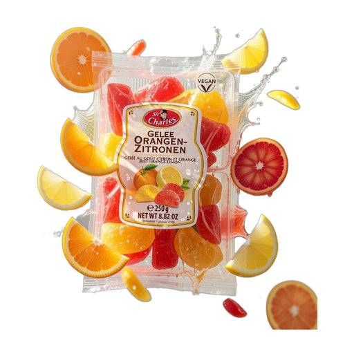 Sir Charles Sugared Jellies Lemon & Orange 250 g | Hamilton Euromarket