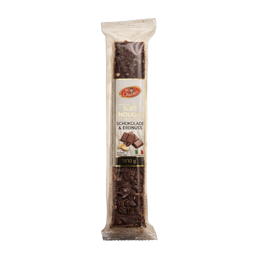 Sir Charles Soft Nougat Bar Chocolate & Peanuts 100 g | Hamilton Euromarket