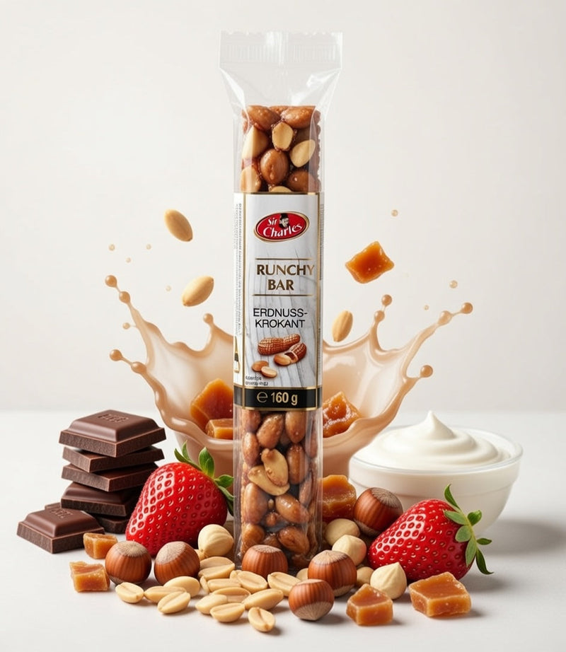 Sir Charles Crunchy Bar Peanuts in Caramel 100 g