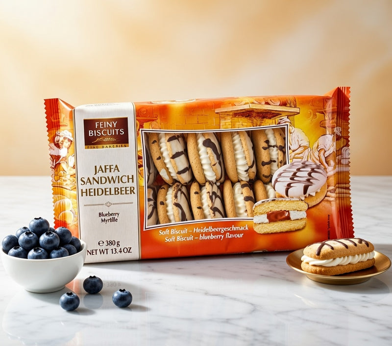 Feiny Biscuits Feiny Jaffa Sandwich Blueberry 380 g