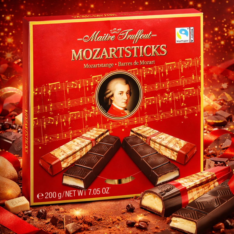 Maitre Truffout Mozart Bars 200 g