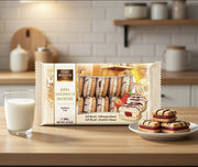 Feiny Biscuits Jaffa Sandwich Strawberry & Cream 380 g — authentic snack from Austria | Hamilton Euromarket