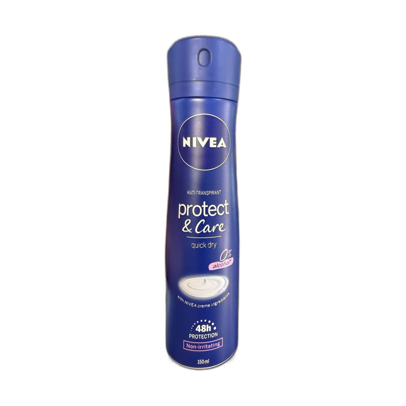 Nivea Protect & Care Anti-Perspirant 150ml | Hamilton Euromarket