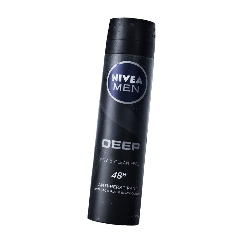 Nivea Men Deep Black Carbon Darkwood Anti-Perspirant Spray 150 ml | Hamilton Euromarket