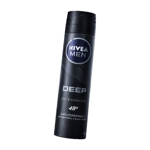 Nivea Men Deep Black Carbon Darkwood Anti-Perspirant Spray 150 ml | Hamilton Euromarket