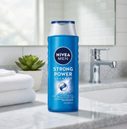 Nivea MEN Strong Power Shampoo 400 g — authentic home care from Germany | Hamilton Euromarket