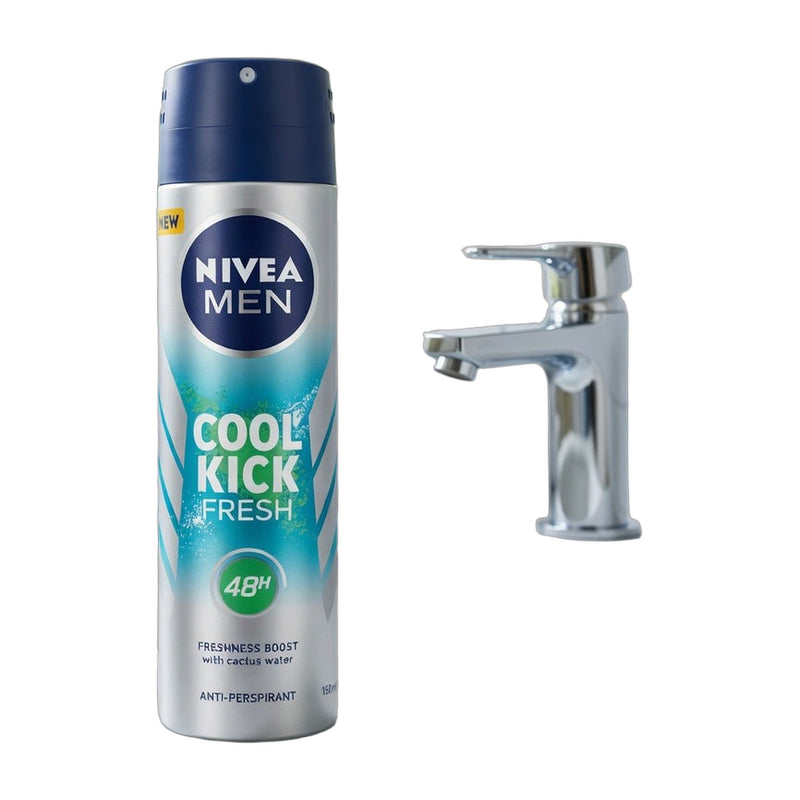 Nivea MEN Cool Kick Fresh Anti-Perspirant Spray 150 ml | Hamilton Euromarket