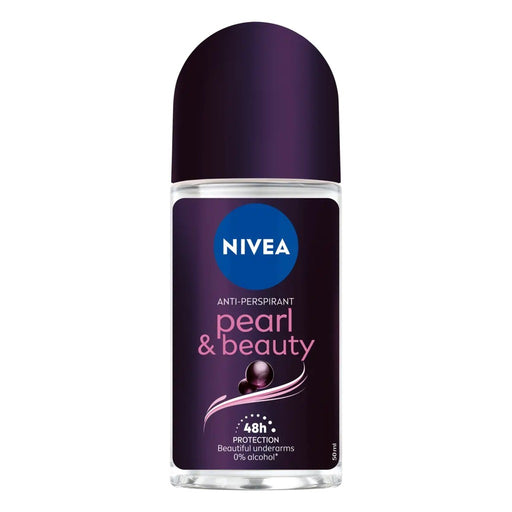 Nivea Pearl & Beauty Black Anti-Perspirant Roll-On 50ml (1.7fl oz) | HE gallery 9005800356440 #3