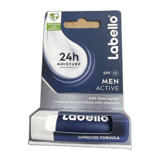 Labello Men Active 24H Moisture Lip Balm 5g (0.2oz) | HE gallery 9005800363011 #2