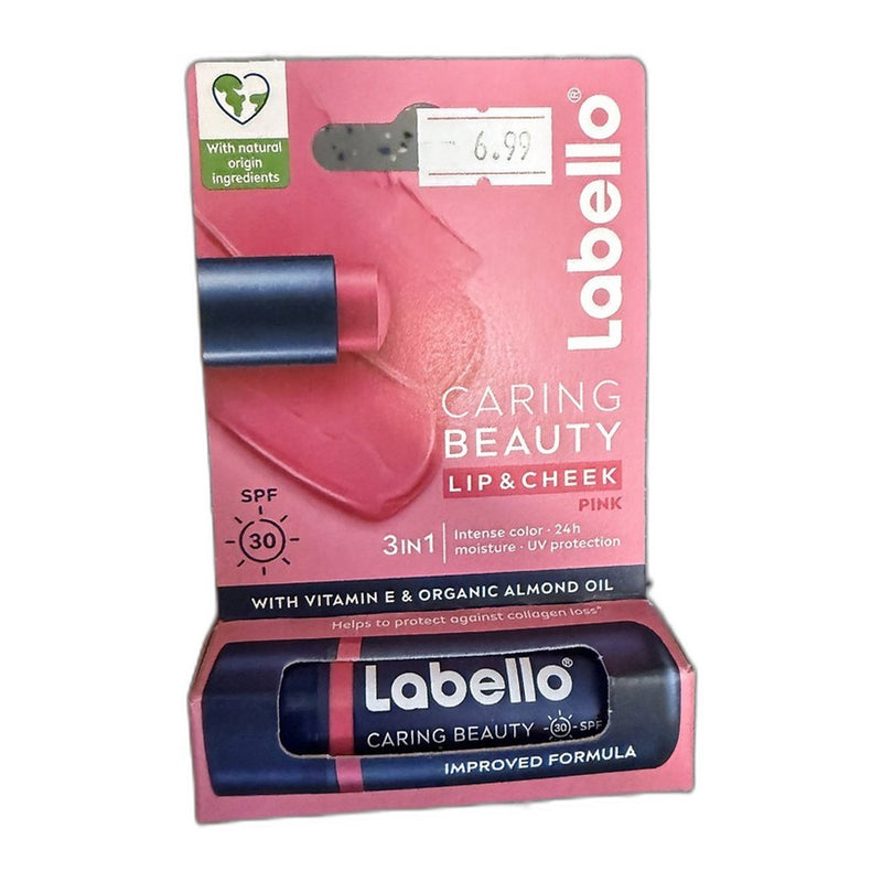 Labello Caring Beauty Lip & Cheek Pink Balm 5g (0.2oz) | HE gallery 9005800366241 #2