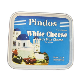 Pindos Sheep's Milk White Cheese, Greek Feta Style 907g (2lb)