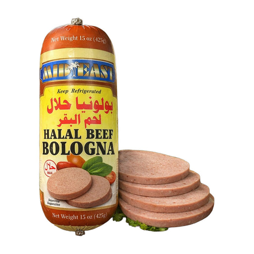 Mid East Halal Beef Bologna 15 oz (425 g) 425 g | Hamilton Euromarket