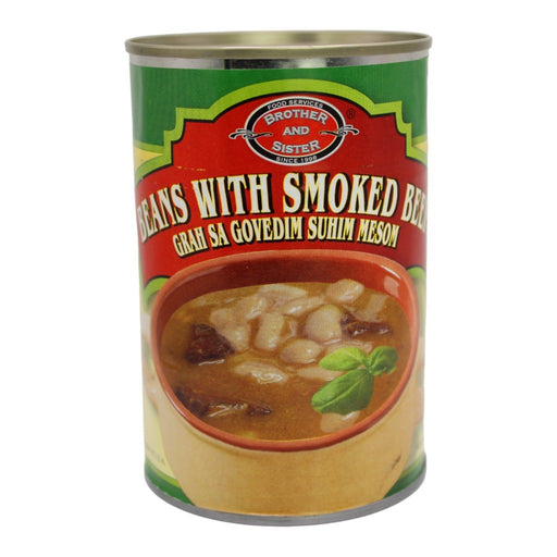 Brother & Sister Beans With Smoked Beef, Balkan Style 420g (14.8oz) | HE gallery 94922451330 #2