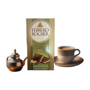 Ferrero Rocher Milk Chocolate Bar With Hazelnut & Macadamia Filling 90 g | Hamilton Euromarket