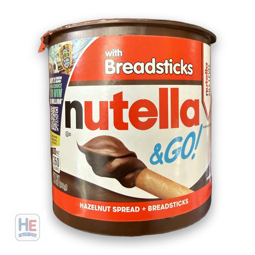 Nutella & GO! Breadsticks Hazelnut Spread Snack 52g (1.8oz)