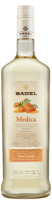 Badel Medica Honey Liqueur, Croatian Rakija 1L (33.8fl oz)
