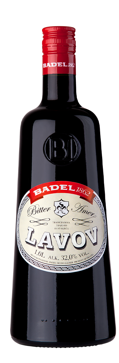 Badel Lavov Herbal Liqueur, Croatian Spirit 1L (33.8fl oz)