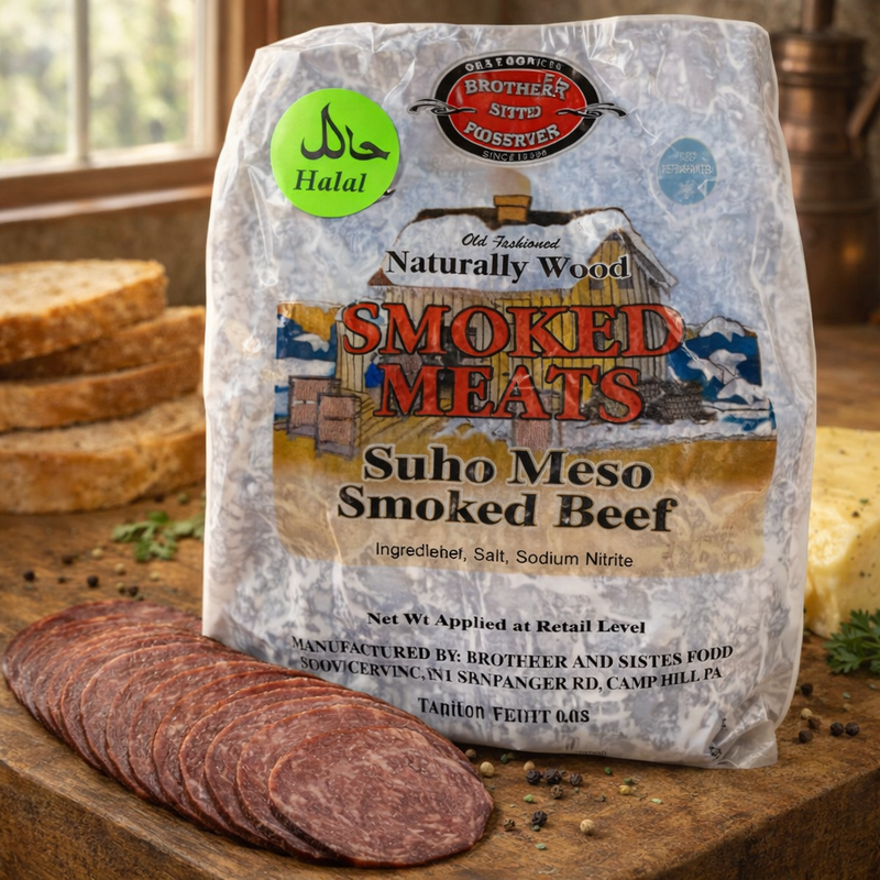 Brother & Sister Suho Meso Smoked Beef BARCODE MISSING (Smoked Sausage)