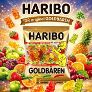 Haribo Goldbären Gummy Candy 200 g — authentic snack from Germany | Hamilton Euromarket